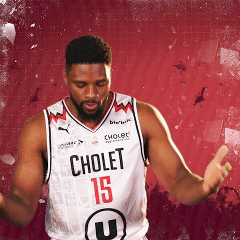 On Fire Sport GIF by Cholet Basket