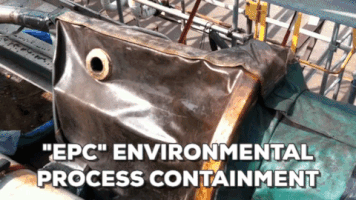 metalreef pipe water blasting pipeline cleaning shutdown maintenance GIF