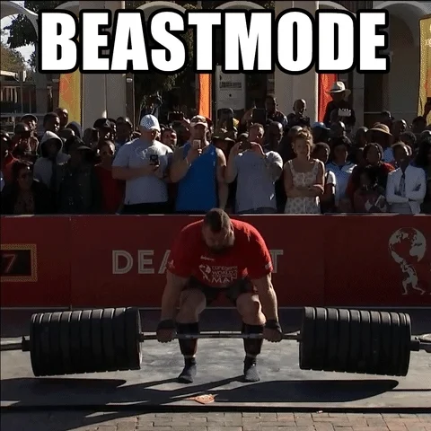 Beast Mode Gym GIF