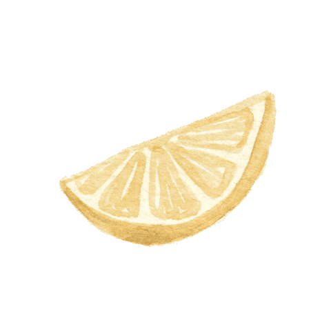 Orange Lemon Sticker by four things paper