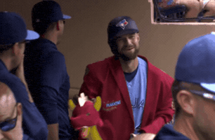 Home Run Celebration GIF by Toronto Blue Jays