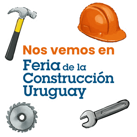 Arquitectura Nos Vemos Sticker by Feria de la Construcción Uruguay