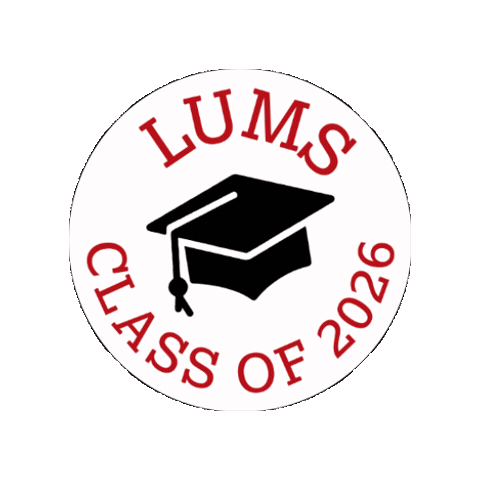 Graduation Lums Sticker by Lancaster University Management School