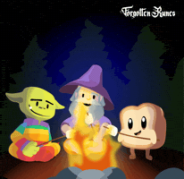 Wizard Camping GIF by houseofwizards