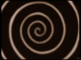 silent film spiral GIF