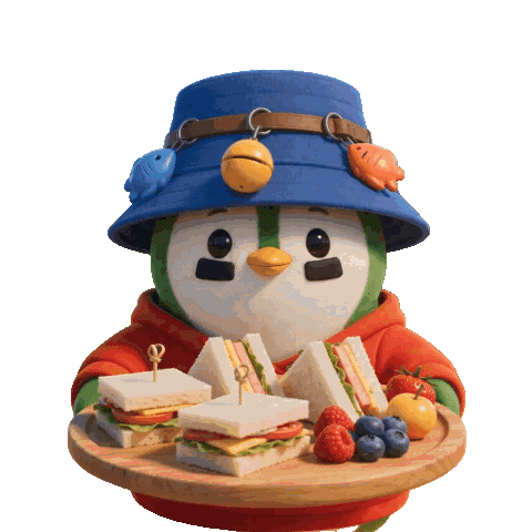 Pleased Snack Sticker by ZaddyFi