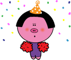 Celebrate Happy Birthday Sticker
