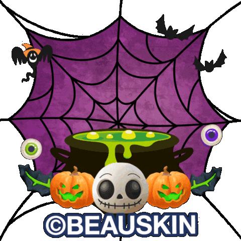 Happy Halloween Sticker by BEAUSKIN