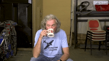 Sipping James May GIF by DriveTribe