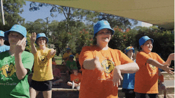 Happy Dance GIF by Camp Quality