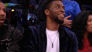 Chadwick Boseman Nod GIF by NBA - Find & Share on GIPHY