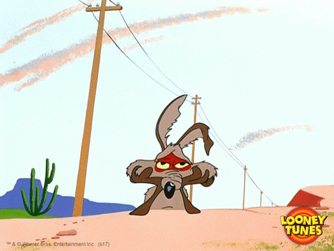 Sad Wile E Coyote GIF by Looney Tunes - Find & Share on GIPHY
