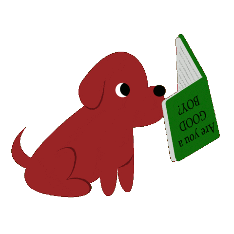 Dog Book Sticker by Flash Teatro