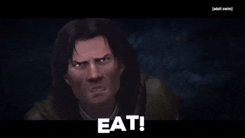 Hungry Lets Eat GIF by Adult Swim