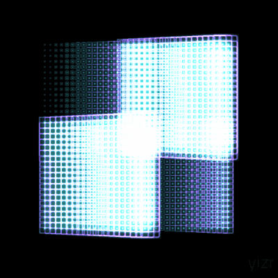 yizr art pixel trippy color GIF