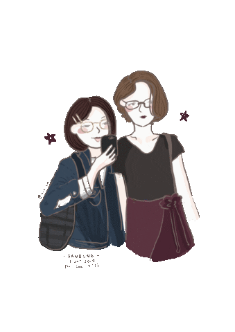 Selfie Mirrorselfie Sticker