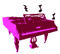 Classical Music Pink Sticker