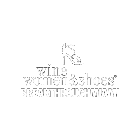 Winewomenshoes Sticker by Breakthrough Miami