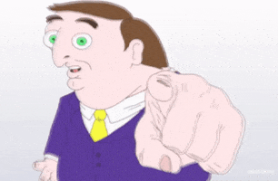 Pointing GIF