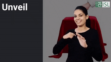 Unveil Sign Language GIF by ISL Connect