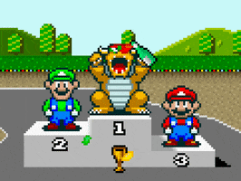 Mario Kart Winner GIF