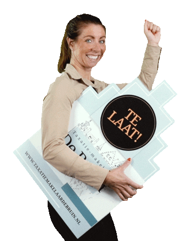 Taxatiemakelaar de Bruin Sticker