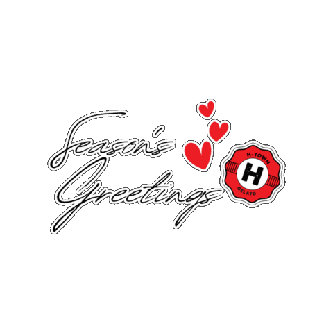 Htown Greeting Sticker by H-Town Gelato