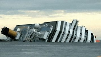 cruise ship sinking gif