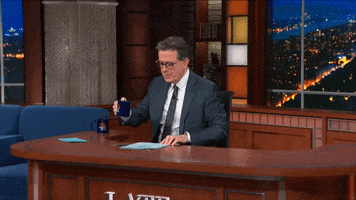 I Think You Should Leave Stephen Colbert GIF by The Late Show With Stephen Colbert
