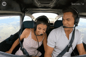 Scared Holding On For Life GIF by The Bachelor Australia