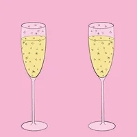 new years eve champagne GIF by Violet Clair