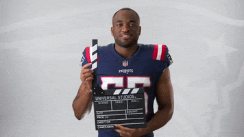 Movie Theatre Football GIF by New England Patriots