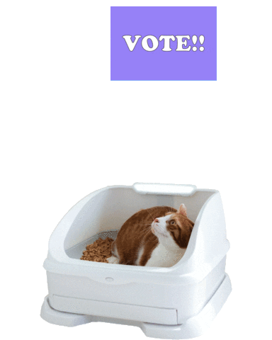 Cats Vote Sticker by Wisdom Panel™