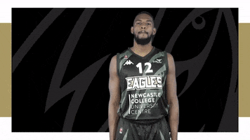 Watch Out Basketball GIF by Newcastle Eagles