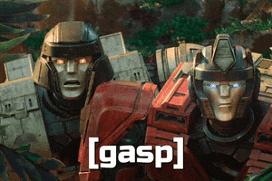 Shocked Gasp GIF by Transformers