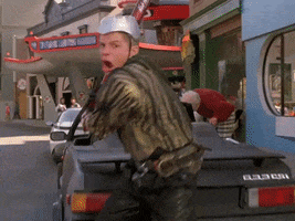Swing And Miss GIF by Back to the Future Trilogy