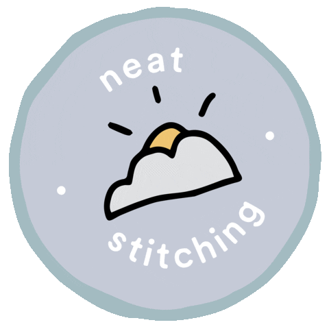 Sewing Sticker by The Fabric Store