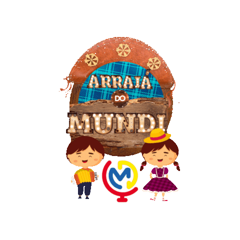 Arraia Sticker by Mundial Colégio e Curso