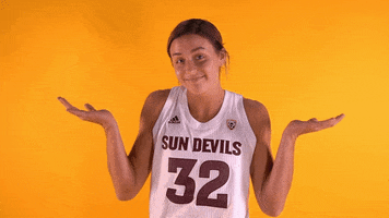 Happy Womens Basketball GIF by Sun Devils