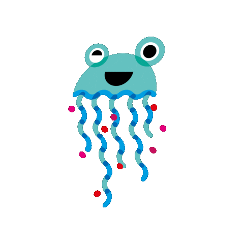 Jelly Fish Sticker by kinderzimmer