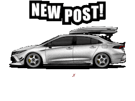 New Post Toyota Sticker