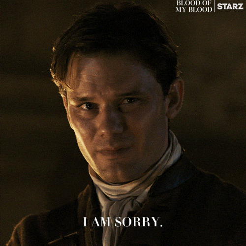 Feel Bad I Am Sorry GIF by Outlander