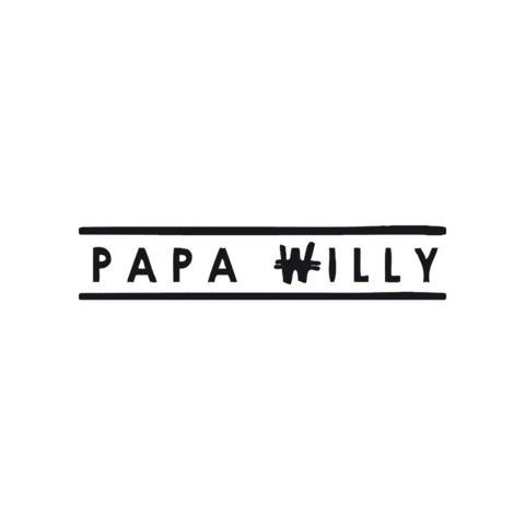 Papa Willy Sticker
