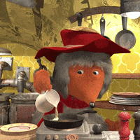 Pancake Day Cooking GIF by The Wombles