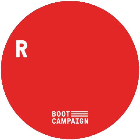 Boot Campaign Sticker