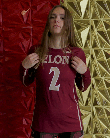 Elon Volleyball GIF by Elon Phoenix
