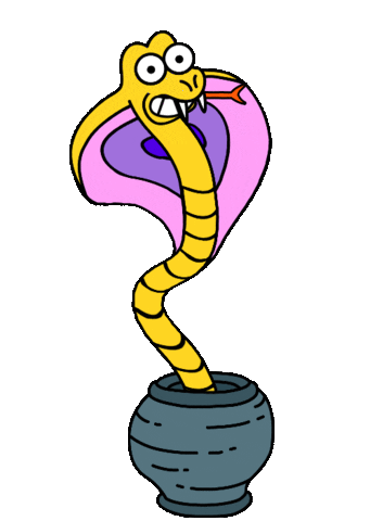 Snake Dancing Sticker by Earth Cubs