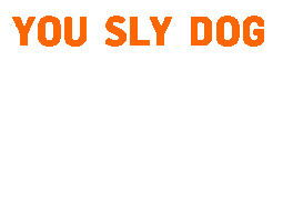 SLY DOG Rum Sticker