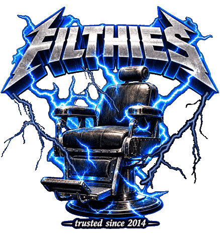 Barber Chair Sticker by FilthiesBarbershop