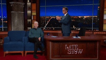 Stephen Colbert Clap GIF by The Late Show With Stephen Colbert